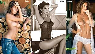 Behind the scenes of Debra Salvalaggio's sexy calendar shoot