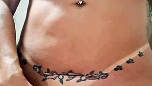 Milf plays with ball vibrator in naked amateur fetish