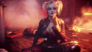 Harley Quinn rides sub in femdom cowgirl 😈