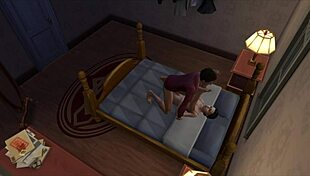 Dylan and Jess Sigworth enjoy a cozy evening together