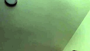 Amateur couple's pov tit handjob leads to hot cumshot