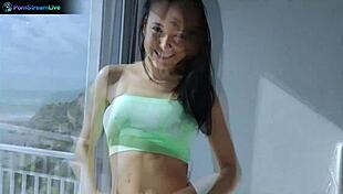 only3x presents only hardcore brunette mature anal creampie facial