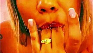 Valerygrey shows off her sexy thick juicy ass and wet shaved pussy