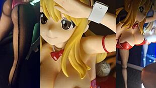 exploring lucy bunny figures in anime collection on patreon animejoker