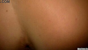 Albino Girl Takes Long Cock Deep in Wet Pussy with Big Ass.