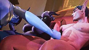 Tails Of Azeroth: Intense Group Fuck Part 1