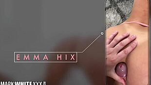 Emma Hix gags on face fucking in epic threesome with pussy pounding and deepthroat! 🔥