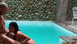 Hot wife fucks big cock in suite