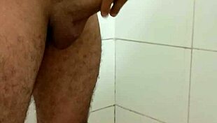 Skinny Gay Amateur Rotates During Solo Masturbation