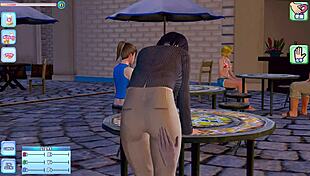 Hei, Mau Lihat Lagi Hentai Resor Pantai Seksi dengan Mainan Liar?