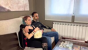 Intriguing threesome where my nympho friend seduces me in front of my girlfriend