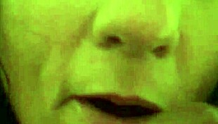 Is this mature white woman sucking that small black cock for you?