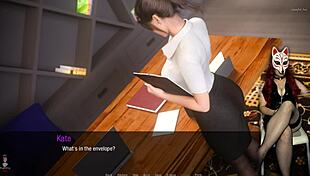 Kate 28 Plays Secretary In Fetish Roleplay