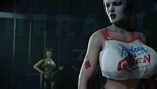 Harley in the cartoon series with big adventures and friends