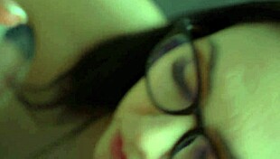 lewd slattern passionately sucks big cock, chokes, swallows cum, and receives oral creampie