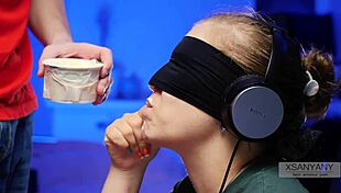 my best friend tricked me into tasting cum with tongue roleplay old blindfolded teen 18+