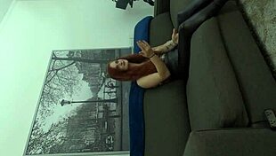 Daisy marie gets her anal left in a redhead assfucking session.