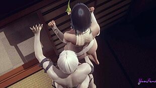 Venti's wild Genshin threesome uncensored! 😈