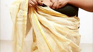 chubby asian aunty showing boobs