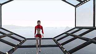 Fallout 4 fashion number 204 with hentai cartoon brunette cute anime