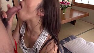 Amazing asian blowjob leads to creampie madness!