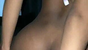 redhead ebony babe with wet pussy takes big monster cock.