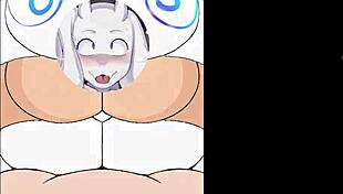 Wow, riding that big cock in Tower of Phantassy - Beatbanger!