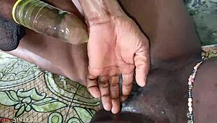 creamy and juicy pussy taking a huge fat black cock