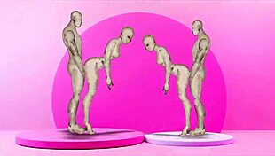 Twins Fucking Girls In Hentai Cartoon Anime