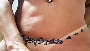 Milf plays with ball vibrator in naked amateur fetish