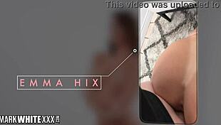 Emma Hix gags on face fucking in epic threesome with pussy pounding and deepthroat! 🔥