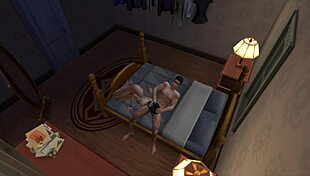 Dylan and Jess Sigworth enjoy a cozy evening together