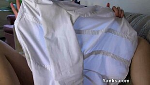 yanks lexis unleashes surprise squirt with dildo