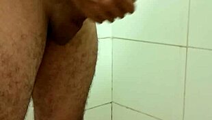 Skinny Gay Amateur Rotates During Solo Masturbation