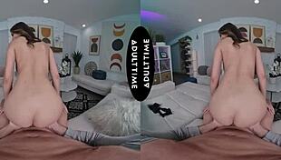 Up Close Vr - Scarlett Alexis Relishes On Kyle Mason Grabbing Her Tits Before Riding His Thick Cock