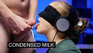 my best friend tricked me into tasting cum with tongue roleplay old blindfolded teen 18+