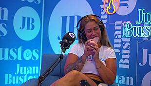 Kata Sanchez Hot Milf Can't Resist Vibrating Machine Urge - Juan Bustos Podcast