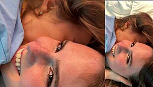 feeling the thrill of my first bisexual birthday with hot kisses and intense cumshot