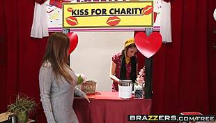 Mommy Got Boobs Kissing Booth Scene With Kianna Dior 😘