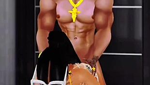 she wanted to play fortnite but i turned it into fuknight with her big ass