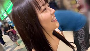 Smiling College Girl Cosplay Sex with Creampie