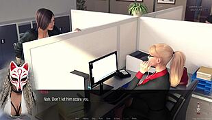 jessica oneil’s hard news ep 4 unfolds with steamy office drama in 3d