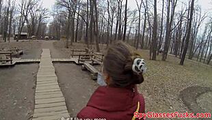 European Amateur Picked Up for Hidden Cam POV Assfucking in Doggystyle