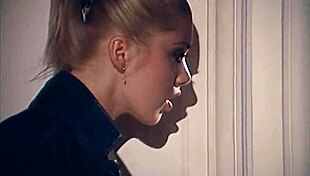 Alban Ceray and Sophie Duflot have wild sex in the house, ending with cum on her face.