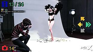 What beautiful nude costume is this in the game?