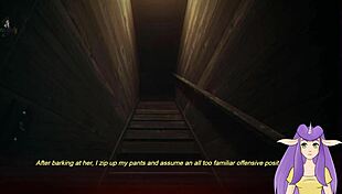 Wet nightmares part 5 features a sexy anime girl with small tits and big ass getting wet