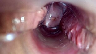 Orgasm Inside The Vagina Close-Up