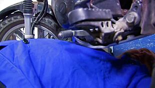 kumalott - small titted latina blows and fucks biker for facial, oh god