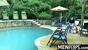 The gay officer makes the twink suspect strip