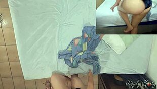 pov huge bubble butt gf takes anal backshots